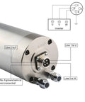 Water Cooled ER16 ER11 Router Motor 220V Speedy Workhorse For Woodworking Engraving And Drilling with wiring diagram