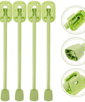 Lightweight Foldable Table Leg Set Of 4 For Furniture Replacement Feet, Plastic And Iron Construction, non-slip support