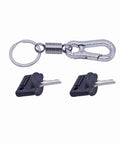 2 Pack Heavy Duty Forklift Ignition Switch Key Replaces 107151-001 And 089216-001 Compatible With Crown Wp3000 Pe3000 Pe4000 Gpw40 with keychain