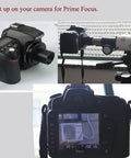 Set up of DSLR with 1.25 Inch Variable Telescope Camera Adapter For Prime Focus And Eyepiece Projection Astro Photography.