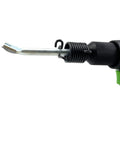 Heavy Duty 4 Piece Air Hammer Chisel Set With Cutter And Punch Attachments For Demolition Pros showing chisel attachment.