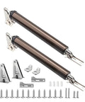 Two Pack Heavy Duty Pneumatic Door Closer With Soft Close Auto Action Adjustable Speed Built In Positioning Stop accessories