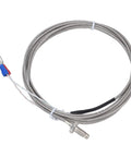 Heavy Duty K Type Screw Probe Thermocouple Temperature Sensor With Reinforced Shielded Cable for reliable temperature readings.