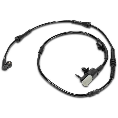 Top view of A-Premium rear brake pad wear sensor cable with connector for Jaguar XE/XF