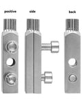 Heavy Duty Screw Extractor Kit With Ergonomic Handle For Tough Bolts, Broken Removal Tool Made From Durable Carbon Steel Perfect For Home Repair And DIY Grinds Without Getting Tired Of The Grippy Comfort. three views
