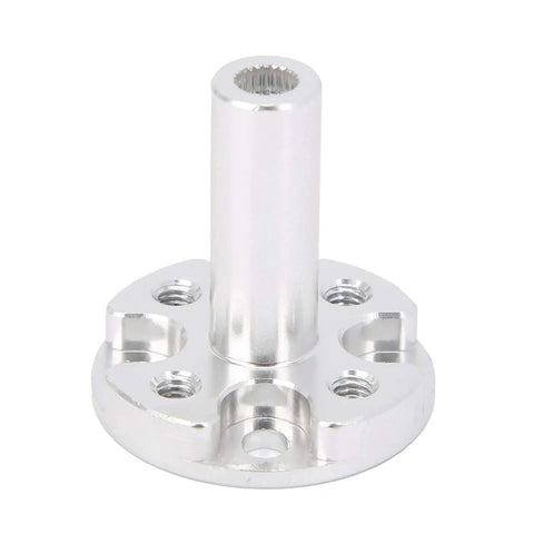Wheel Hub Bearing 25 Tooth Aluminum Adapter For Servo Motors Rear Axle Hub with threaded holes and rust proof finish