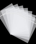Mini Clear Plastic Bags For Jewelry And Beads On The Go, 200 Pcs Resealable 1.57 By 2.36 Inch Baggies, LDPE Zipper Bags Fanned