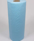 Hella Strong Shop Towels 30 Pack Bulk Garage Cleaning Heavy Duty Absorbent Wipes, blue roll, perfect for wiping grease and oil.