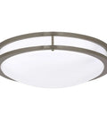 Dope Oil Rubbed Bronze LED Flush Mount Ceiling Light, Oval, 32 Inch, Dimmable, 4000K Cool White, 2800 Lumens, 35W, Energy Star