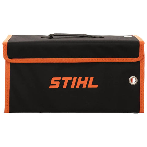 Carrying case for GTA 26 Cordless Wood Cutter Set With AS 2 Battery And AL 1 Charger, featuring black and orange design