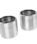 2 Pack Trailer Wheel Bearing Protectors With Dust Covers Stainless Steel Universal Bearing Caps Fit 1.98 Inch Hub Diameter For Boats RVs ATVs Snowmobiles Beefed Up Protection Keeps Bearings Clean And Lubed On Rough Roads