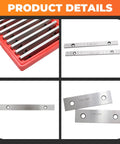 Ten Pairs One Eighth Inch By Six Inch Precision Parallel Steel Sets For Machinists Pro Grade Quality With Ultra Tight