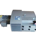 Oil Free Rotary Vane Vacuum Pump Built Tough For Continuous Lab And Packaging Use No Sweat High Flow 98 To 112 Cubic Meters Per Hour, grey compact design.