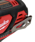 Built Tough 12 Volt Cordless Impact Wrench Kit With Dual Battery And Rapid Charger showing grip handle and metal belt clip detail.
