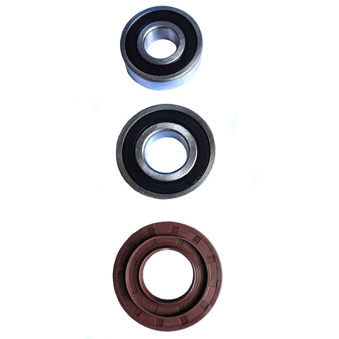 Front Load Washer Tub Bearings And Seal Kit Replacement For Lg Kenmore Sears with large, small bearings and silicone gasket.
