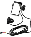 5 Pin E Bike LCD Display Screen for Electric Scooters and Bikes, Speedometer Panel with Control and Mounting Cables