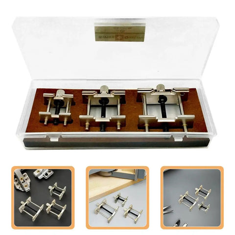 Adjustable Watch Movement Fixture Clamp Holder And Straightforward Repair Tool Built For Weekend Hobbyists Demanding Foolproof Clamping Force And Snappy Tweaks During Routine Clock Maintenance Or Bench Projects