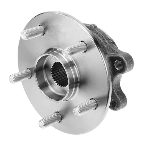 Heavy Duty Front Wheel Bearing Hub Assembly for Toyota Highlander RAV4 Prime Hybrid and Sienna with Encoder ABS 5 Lug, showing detailed design and finish.