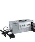 Genuine Heavy Duty Semi Auto Electric Terminal Crimping Machine With Tough As Nails Multi Jaw Design For Hella Fast Cold Wire Connector Crimping That Runs Smooth Without Any Drama, silver electric crimper.
