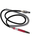 Slick Air Pencil Die Grinder Kit Pneumatic Power Tool with Quick Chuck, featuring flexible air hose and lightweight pen-style grip.
