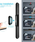 Installation guide for Dimmable Touch And Remote Light Bar with Built In 2000mAh Battery and Magnetic Stick Mount for easy setup.