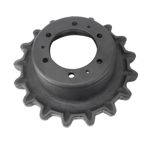 Bulletproof Track Drive Sprocket With Nine Holes And Seventeen Teeth Single Speed Undercarriage Replacement Fits Bobcat T200 T300 T630 T770 T870, steel sprocket with nine bolt holes.