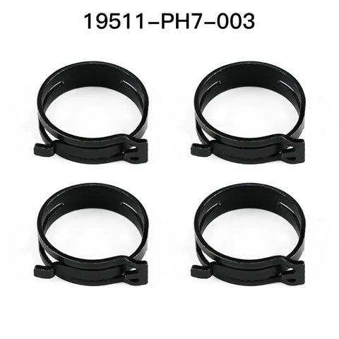 4 Piece Upper And Lower Radiator Hose Clamps Kit For Honda Civic 2006 2011 And Compatible Models Like Accord CR V Element Fit