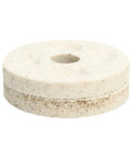 Side view of durable white disc for Two Pack Milling Discs for 150 Model Grain Grinders, Wet and Dry Slurry Milling Sheets