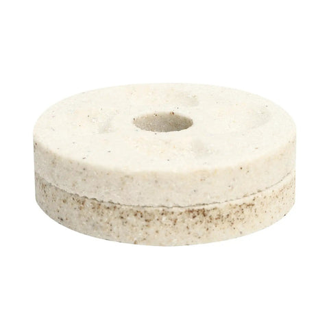 Side view of durable white disc for Two Pack Milling Discs for 150 Model Grain Grinders, Wet and Dry Slurry Milling Sheets