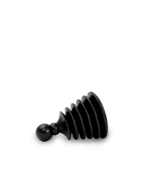 Mighty Tiny Plunger For Tight Spaces And Small Drains, Perfect For Bathroom And Kitchen Sinks, RVs And More, Patent Pending Black Clears Clogs Fast And Easy With Ergonomic Push Pull Action