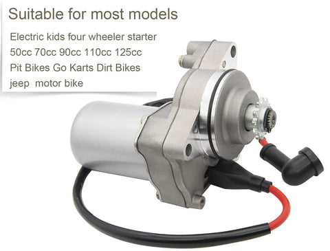 3 Bolt Starter For 125cc 110cc 100cc 90cc 70cc 50cc Quad ATV Dirt Bike Go Kart Four Wheeler Pit Bike With Line Replacement Motor Starter That Fits Most Chinese 2 Stroke Engines And Delivers Quick Reliable Crank Start On The Trail