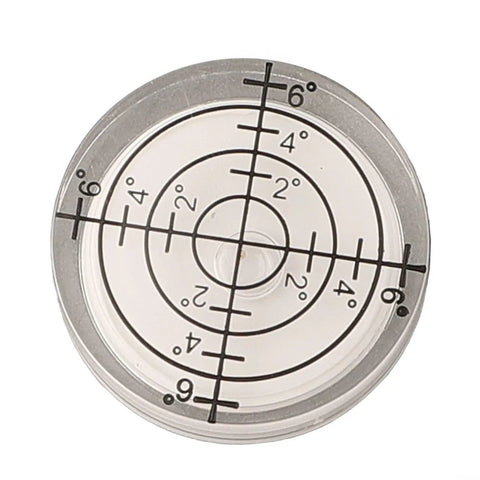 32mm for acrylic Bubble Level Round Circular for spirit Gauge(1) with precision markings and transparent body.