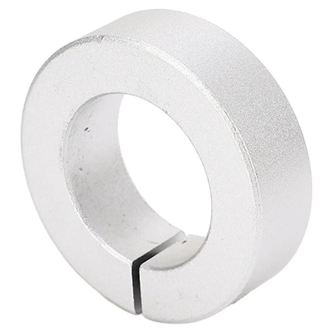Badass 4 Pcs Split Shaft Fixing Collar Kit Rock Solid Aluminum Alloy With 1 Inch Bore Diameter Screws For Heavy Duty Clamping On Gear Box Motors And Shop Tools No Slip Guarantee Ever, split shaft collar close-up