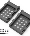 2 Pack 2.5 To 3.5 Inch SSD And HDD Adapter Bracket Kit, SSD Caddy Tray Cage For Desktop PC, with screws and screwdriver