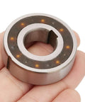 One Way Bearing For Industrial Machinery, Built Tough Heavy Duty Sealed Ball Bearing With Spherical Raceway, 35mm OD in hand