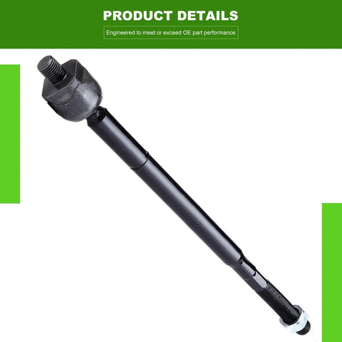 4 Piece Front Suspension Kit With Inner And Outer Tie Rod Ends For Toyota Camry Sienna Avalon Solara Es300 1992 2001 1998 2003 1995 2004 1999 2002 Direct Fit Upgrade For Smoother Handling And Tight Steering, black steel tie rod end
