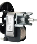 UL Certified 115V High Torque Oven Fan Motor For Drying Box And Lab Equipment. Side view showing the cooling fan and motor assembly.