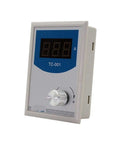 Magnetic Powder Tension Controller With Manual Adjustment for Industrial Clutches and Brakes, front view