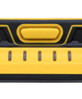 Front view of ProSensor T11 11-Sensor Stud Finder For Wood And Metal Studs Wall Scanner, yellow with precision LEDs.