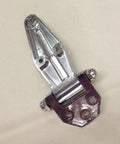 4 Inch Zinc Alloy Self Closing Cabinet Hinge For Cold Storage And Ovens With 180 Degree Hold Open Feature and Butter Smooth Operation, top view.