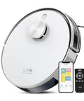 Powerful Max Suction Robot Vacuum With LiDAR Navigation And Home Mapping NoGo Zone 150 Minute Run Time with app and remote