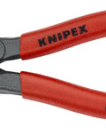 4-Piece Pro-Grade Precision Circlip Snap-Ring Pliers Set For 10 To 60mm Shafts, red handled tool, forged chrome vanadium steel.