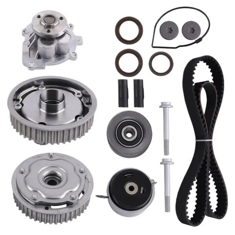 Best Timing Belt Water Pump Vvt Kit For Limited 1 8 L L4 Gas Car Engine Replaces Aw6184 Part set with belt, pulleys, pump, seals
