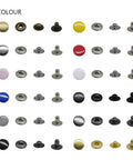 12.5 mm Snap Fastener Kit With 12 Colors And 120 Sets Metal Snaps And Press Tool For Clothing Sewing And Crafting A Go To Kit For Designers And DIY Makers