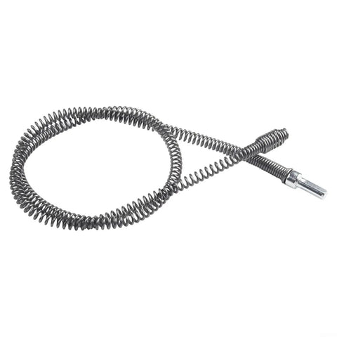 Spring Steel Pipe Dredging Tool Set Kicks Nasty Clogs to the Curb with Bendable Head, 10mm flexible coil for cleaning pipes.