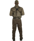 Back view of Men's Insulated Guardian Elite Front Zip Wader with TiZIP MasterSeal 10, showcasing waterproof protection