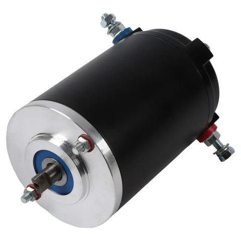 12V Hydraulic Slide Out Pump Motor 167576 414018 F000MM0809 15 167576 045 167567 Replacement For Lippert Components Leveling System Series For RV Travel Trailer Camper High Efficiency Durable Pump Assembly, side angle view