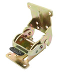Badass Stability Adjustable Folding Hinge Lock Extension Support with Self Locking Mechanism, gold steel bracket for tables, RV setups.