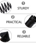 Take Down Sneaky Pipe Blockages With This 7Pc Drain Cutter Head Kit showing sturdy, practical, and reliable snare hook design.