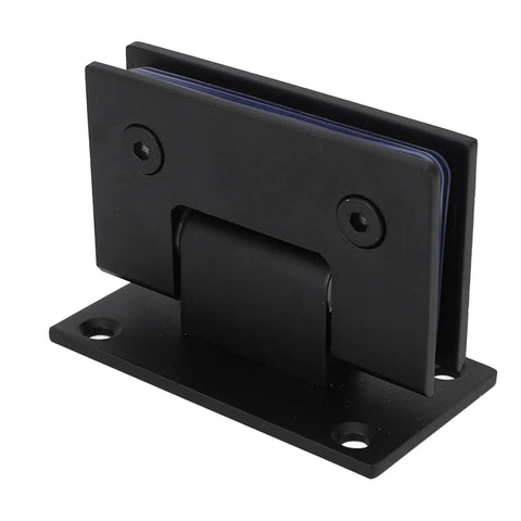 Heavy Duty 90 Degree Glass Shower Door Hinges Set In Stainless Steel For Frameless Doors Includes Mounting Hardware No Fuss Easy Install For 8 To 12mm Glass Replacement Parts You Can Trust. black stainless steel shower hinge for 8-12mm frameless glass